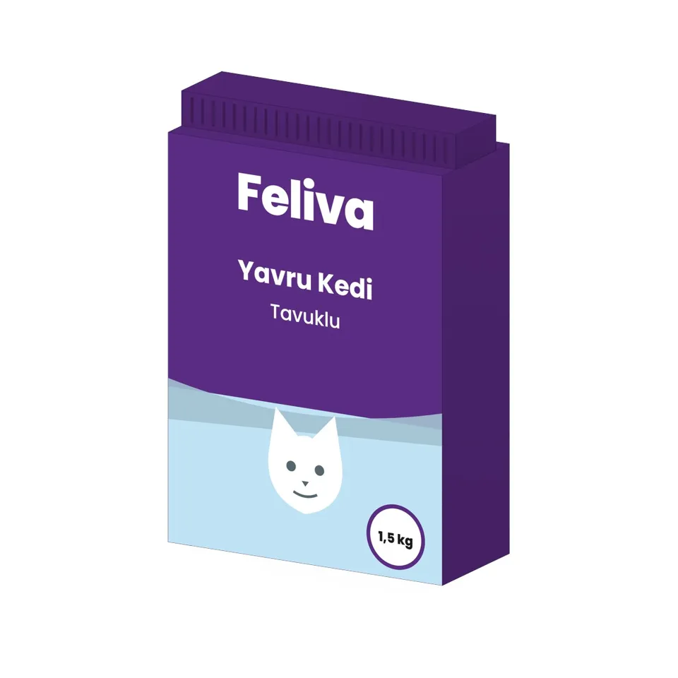 Feliva Tavuklu Yavru Kedi Maması