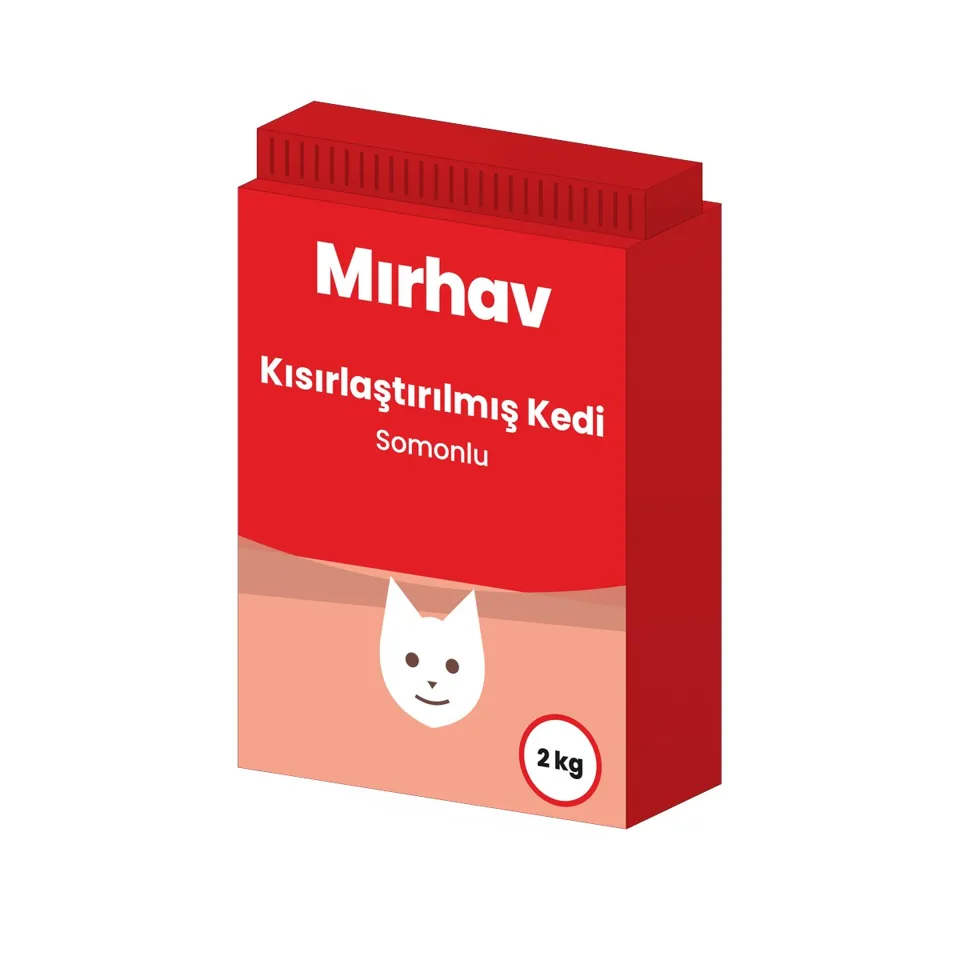 Mırhav Somonlu Kısırlaştırılmış Kedi Maması