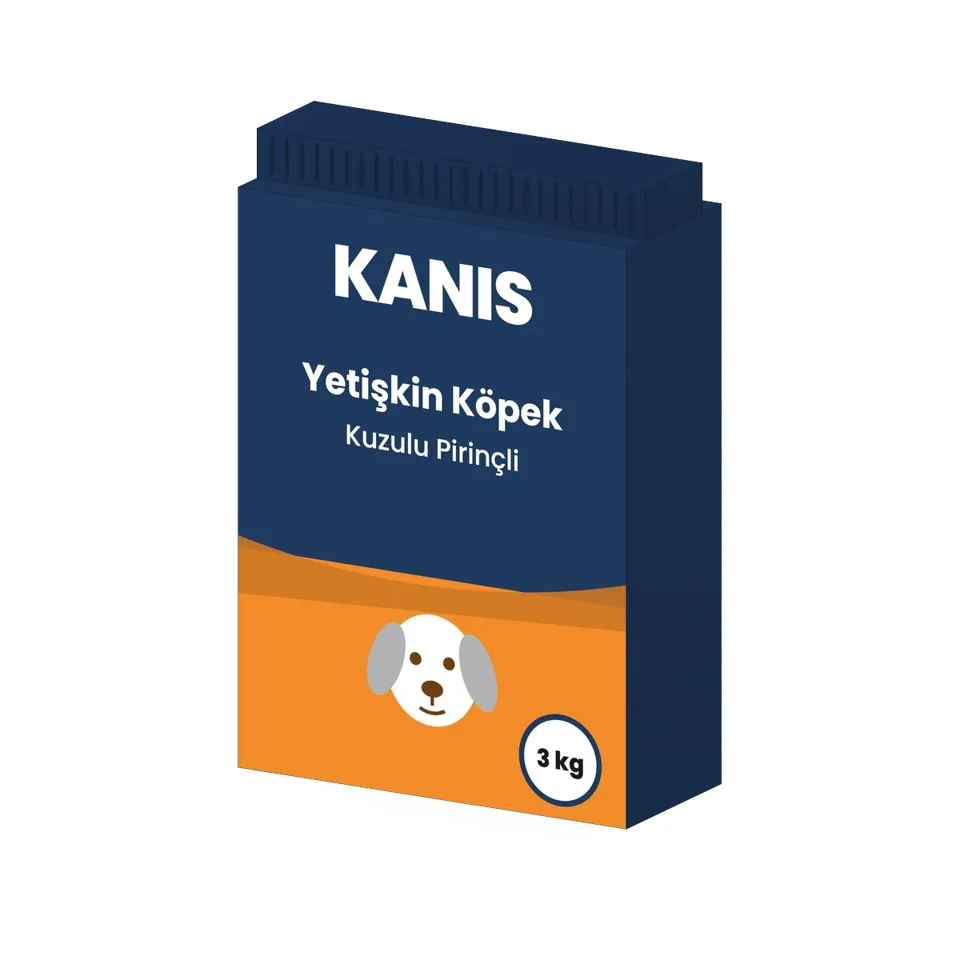 Kanis Kuzulu ve Pirinçli Yetişkin Köpek Maması