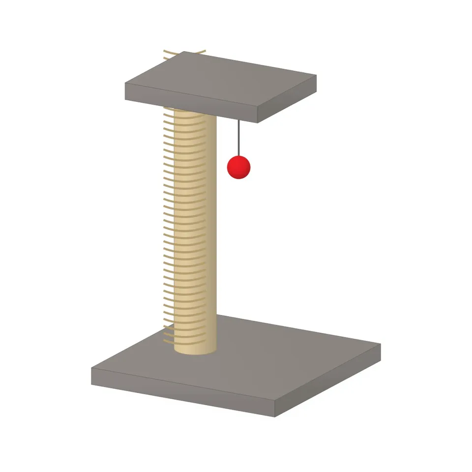 Mırhav Sisal İpli Kedi Tırmalama Tahtası 60 cm
